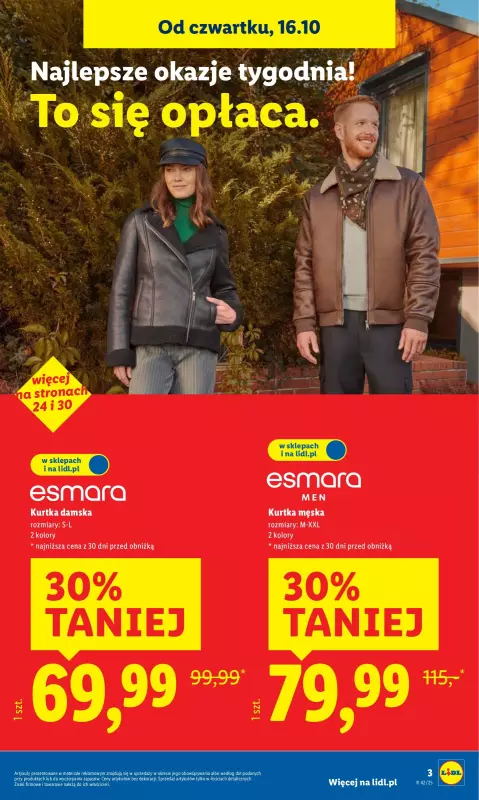 Lidl - gazetka promocyjna Katalog od 13.10 od poniedziałku 06.10 do soboty 18.10 - strona 3
