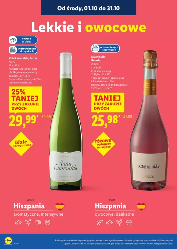Lidl - gazetka promocyjna Karta Win od piątku 03.10 do piątku 31.10 - strona 9