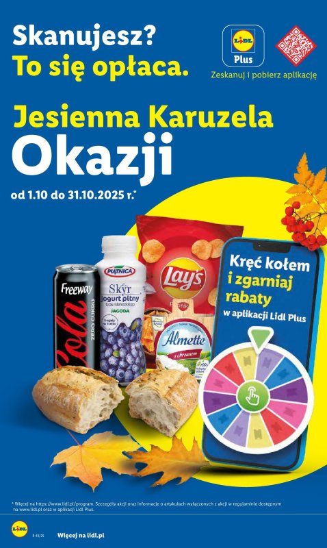Lidl - gazetka promocyjna Oferta od poniedziałku od poniedziałku 06.10 do środy 08.10 - strona 69