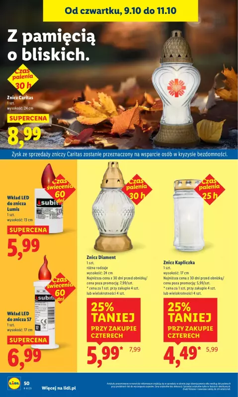 Lidl - gazetka promocyjna Oferta od czwartku od czwartku 09.10 do soboty 11.10 - strona 56