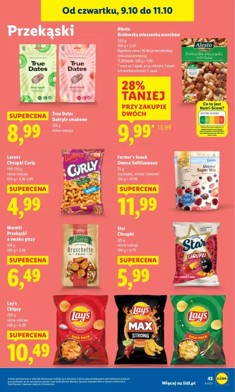 Lidl - gazetka promocyjna Oferta od czwartku od czwartku 09.10 do soboty 11.10 - strona 49