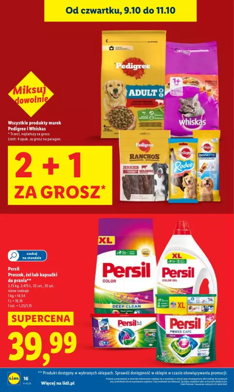 Lidl - gazetka promocyjna Oferta od czwartku od czwartku 09.10 do soboty 11.10 - strona 16