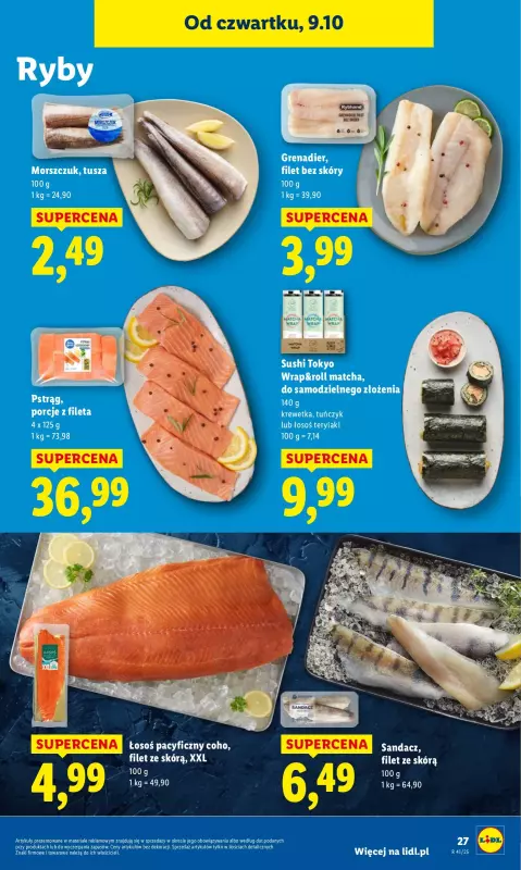 Lidl - gazetka promocyjna Oferta od czwartku od czwartku 09.10 do soboty 11.10 - strona 33
