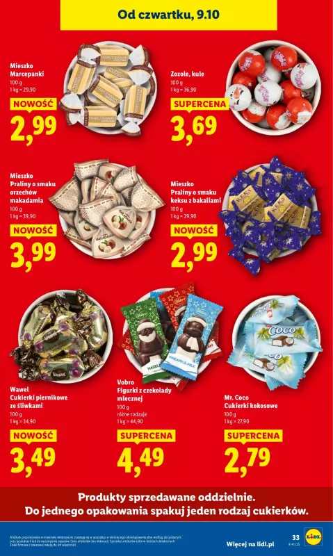 Lidl - gazetka promocyjna Oferta od czwartku od czwartku 09.10 do soboty 11.10 - strona 39