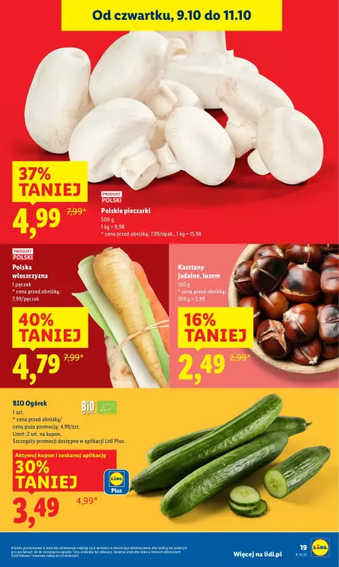 Lidl - gazetka promocyjna Oferta od czwartku od czwartku 09.10 do soboty 11.10 - strona 25
