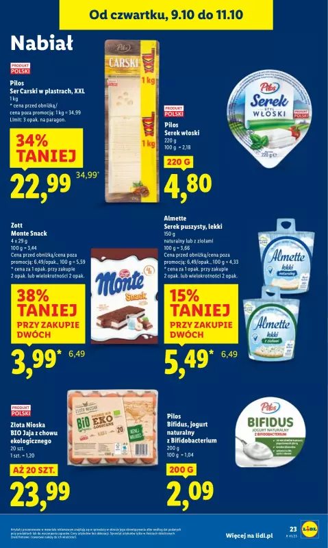Lidl - gazetka promocyjna Oferta od czwartku od czwartku 09.10 do soboty 11.10 - strona 29