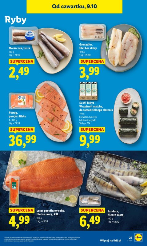 Lidl - gazetka promocyjna Oferta od czwartku od czwartku 09.10 do soboty 11.10 - strona 33