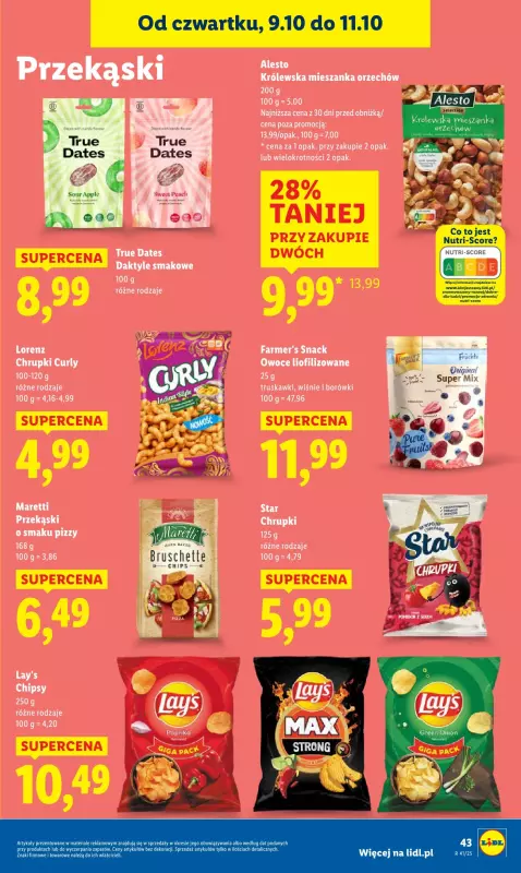 Lidl - gazetka promocyjna Oferta od czwartku od czwartku 09.10 do soboty 11.10 - strona 49