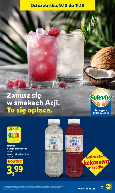 Lidl - gazetka promocyjna Oferta od czwartku od czwartku 09.10 do soboty 11.10 - strona 45