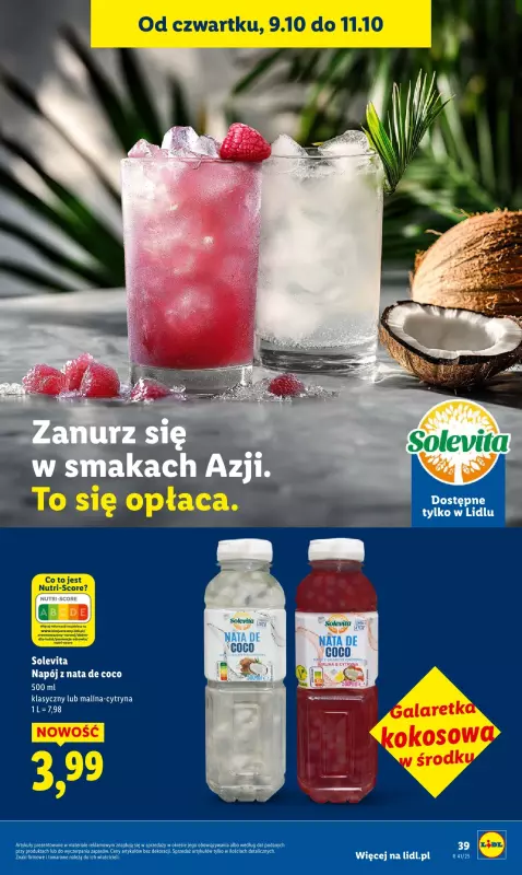Lidl - gazetka promocyjna Oferta od czwartku od czwartku 09.10 do soboty 11.10 - strona 45
