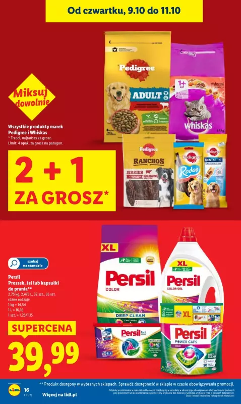 Lidl - gazetka promocyjna Oferta od czwartku od czwartku 09.10 do soboty 11.10 - strona 16