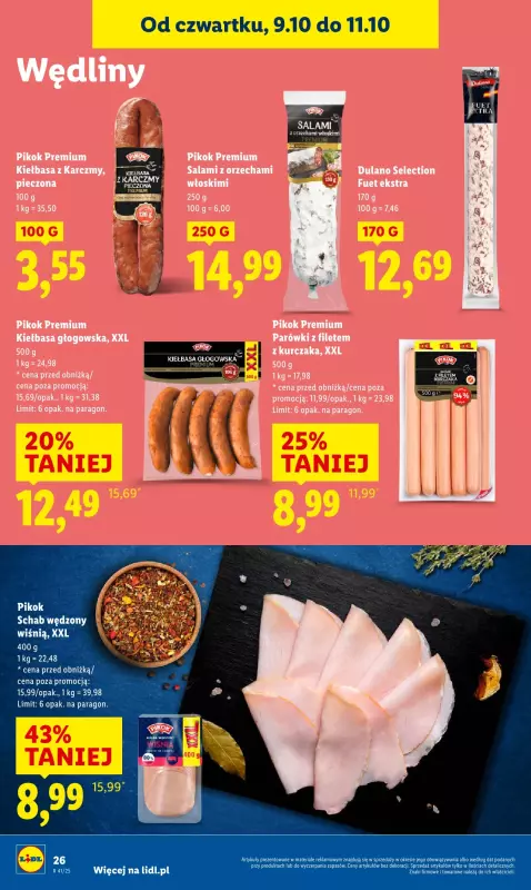 Lidl - gazetka promocyjna Oferta od czwartku od czwartku 09.10 do soboty 11.10 - strona 32