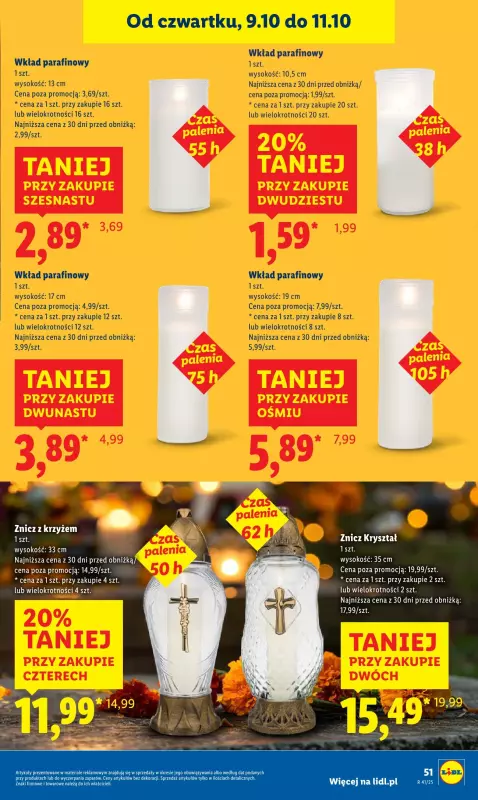 Lidl - gazetka promocyjna Oferta od czwartku od czwartku 09.10 do soboty 11.10 - strona 59