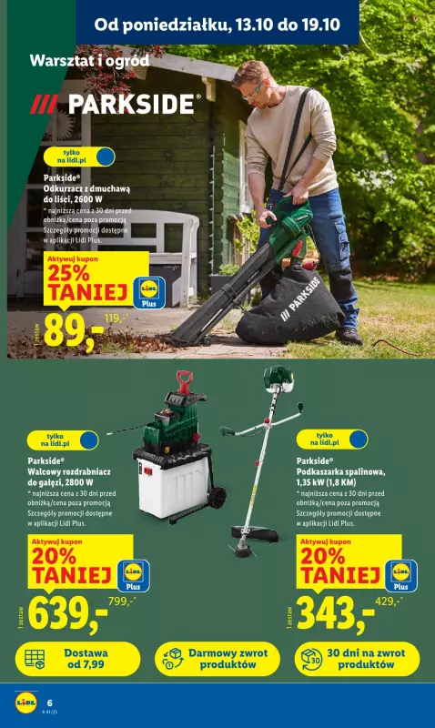 Lidl - gazetka promocyjna Katalog od 13.10 od poniedziałku 13.10 do soboty 18.10 - strona 8