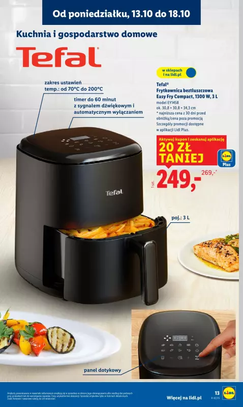 Lidl - gazetka promocyjna Katalog od 13.10 od poniedziałku 13.10 do soboty 18.10 - strona 15