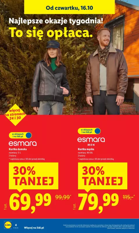 Lidl - gazetka promocyjna Katalog od 13.10 od poniedziałku 13.10 do soboty 18.10 - strona 4