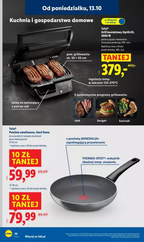 Lidl - gazetka promocyjna Katalog od 13.10 od poniedziałku 13.10 do soboty 18.10 - strona 16