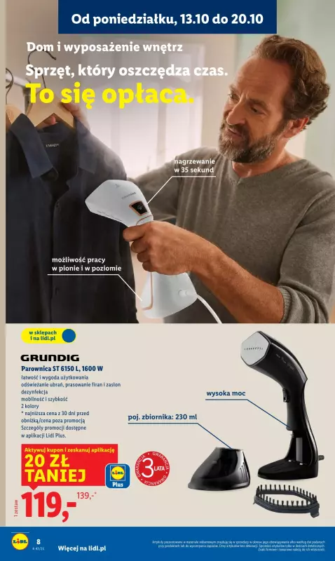Lidl - gazetka promocyjna Katalog od 13.10 od poniedziałku 13.10 do soboty 18.10 - strona 10