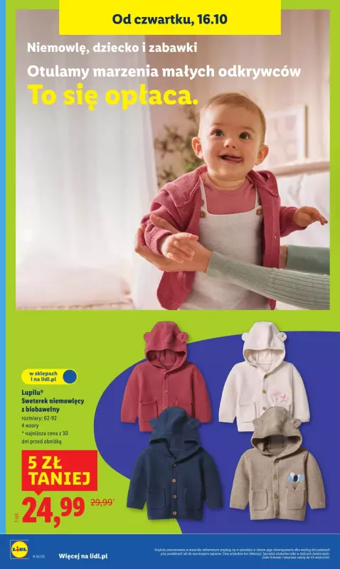 Lidl - gazetka promocyjna Katalog od 13.10 od poniedziałku 13.10 do soboty 18.10 - strona 44