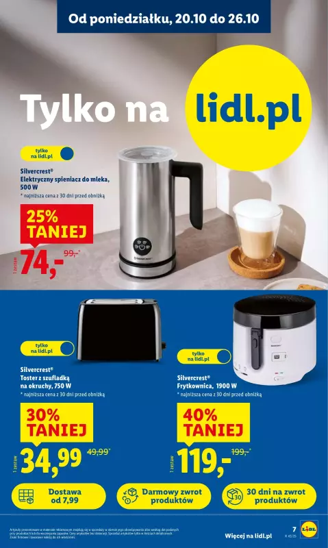 Lidl - gazetka promocyjna Katalog od poniedziałku 20.10 do soboty 25.10 - strona 7