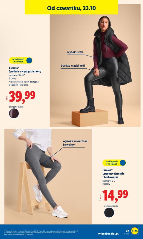 Lidl - gazetka promocyjna Katalog od poniedziałku 20.10 do soboty 25.10 - strona 31