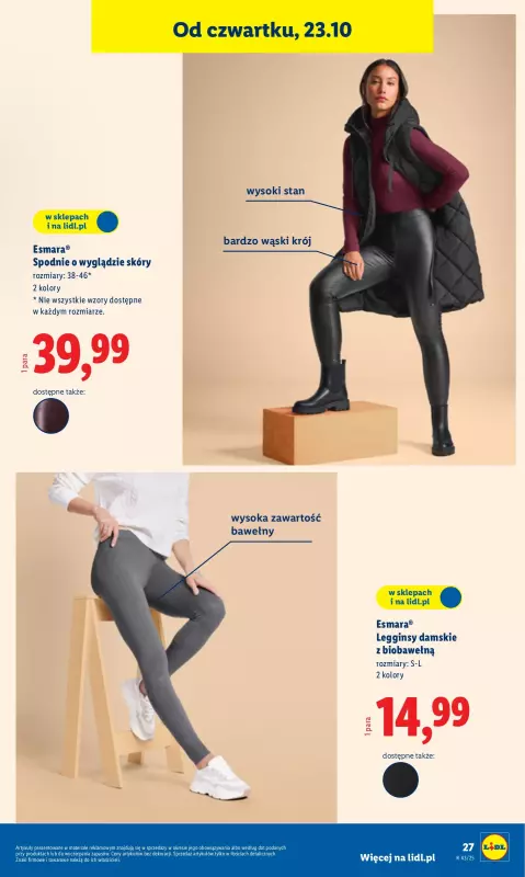 Lidl - gazetka promocyjna Katalog od poniedziałku 20.10 do soboty 25.10 - strona 31