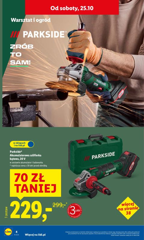 Lidl - gazetka promocyjna Katalog od poniedziałku 20.10 do soboty 25.10 - strona 4
