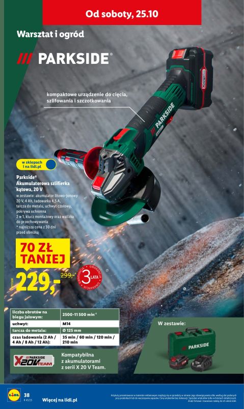 Lidl - gazetka promocyjna Katalog od poniedziałku 20.10 do soboty 25.10 - strona 42