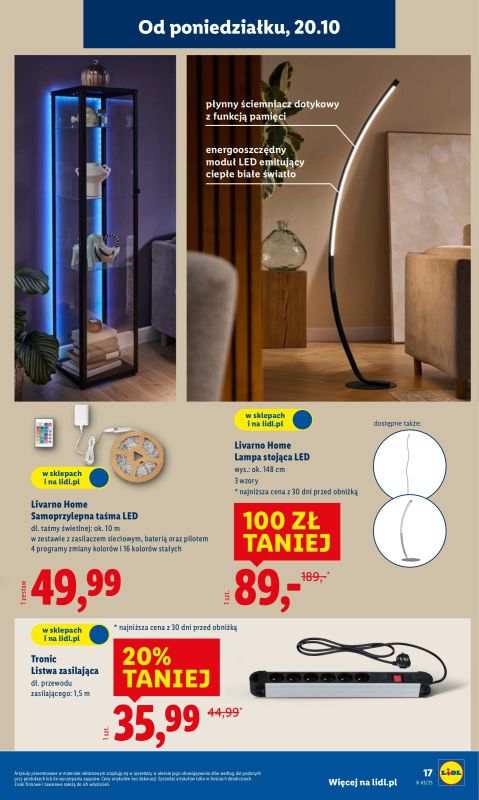 Lidl - gazetka promocyjna Katalog od poniedziałku 20.10 do soboty 25.10 - strona 21