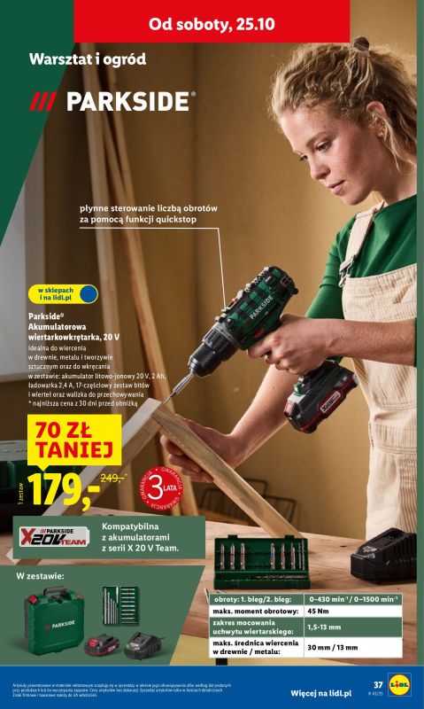 Lidl - gazetka promocyjna Katalog od poniedziałku 20.10 do soboty 25.10 - strona 41
