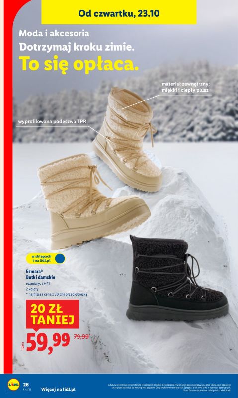 Lidl - gazetka promocyjna Katalog od poniedziałku 20.10 do soboty 25.10 - strona 30