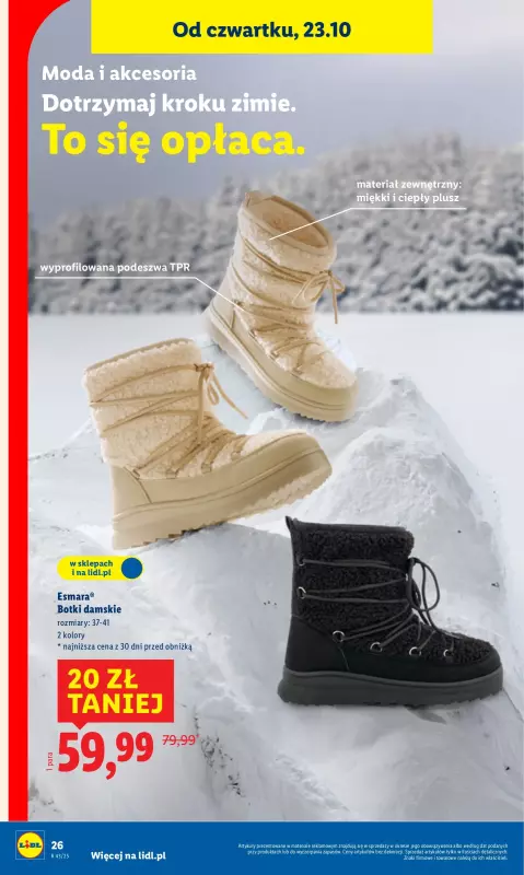 Lidl - gazetka promocyjna Katalog od poniedziałku 20.10 do soboty 25.10 - strona 30