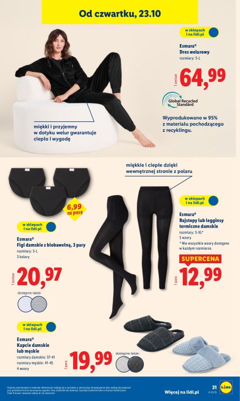 Lidl - gazetka promocyjna Katalog od poniedziałku 20.10 do soboty 25.10 - strona 35