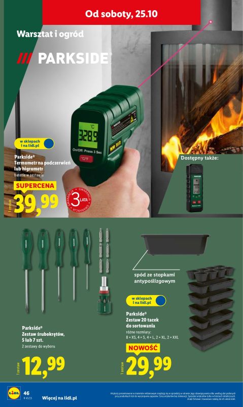 Lidl - gazetka promocyjna Katalog od poniedziałku 20.10 do soboty 25.10 - strona 50