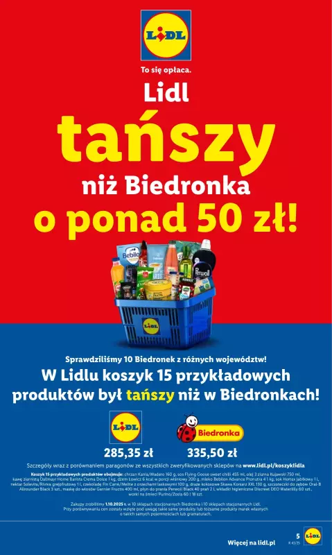 Lidl - gazetka promocyjna Katalog od poniedziałku 20.10 do soboty 25.10 - strona 5