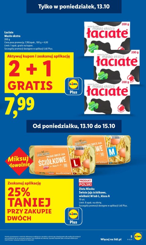 Lidl - gazetka promocyjna Oferta od poniedziałku od poniedziałku 13.10 do środy 15.10 - strona 5