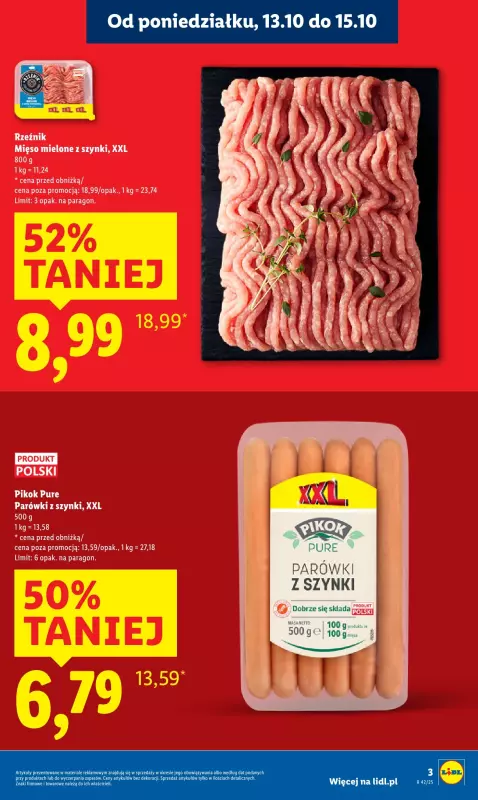 Lidl - gazetka promocyjna Oferta od poniedziałku   - strona 3