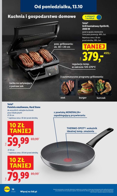 Lidl - gazetka promocyjna Katalog od 13.10 od poniedziałku 13.10 do soboty 18.10 - strona 16