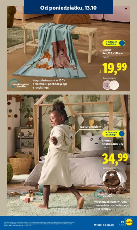 Lidl - gazetka promocyjna Katalog od 13.10 od poniedziałku 13.10 do soboty 18.10 - strona 23