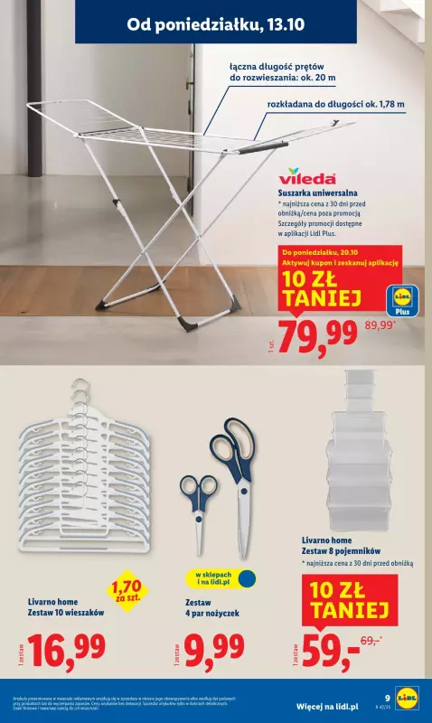 Lidl - gazetka promocyjna Katalog od 13.10 od poniedziałku 13.10 do soboty 18.10 - strona 11