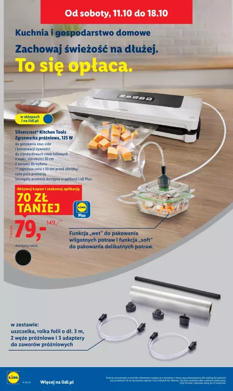 Lidl - gazetka promocyjna Katalog od 13.10 od poniedziałku 13.10 do soboty 18.10 - strona 48
