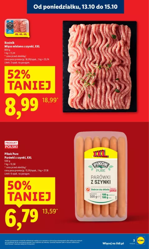 Lidl - gazetka promocyjna Oferta od poniedziałku   - strona 3