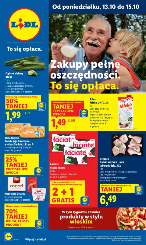 Lidl - gazetka promocyjna Oferta od poniedziałku  
