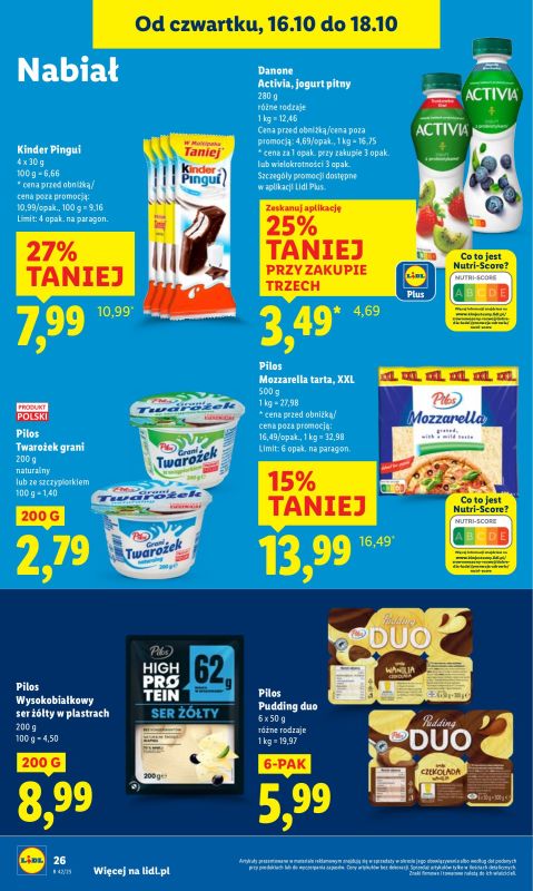 Lidl - gazetka promocyjna Oferta od czwartku od czwartku 16.10 do soboty 18.10 - strona 30