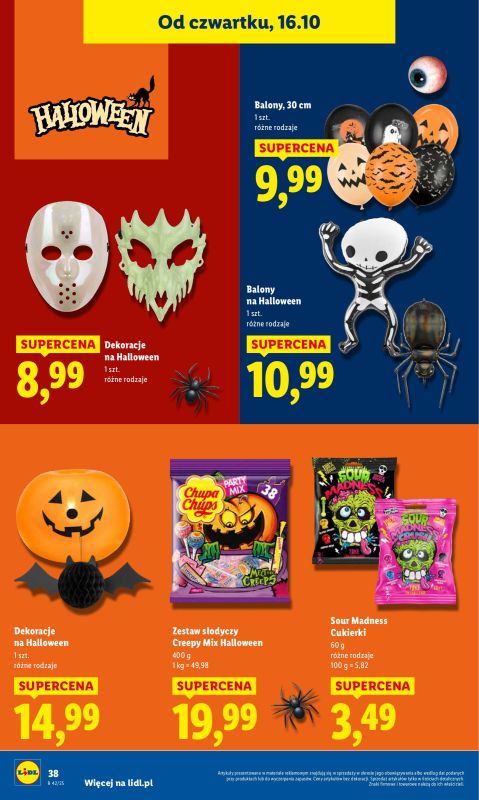 Lidl - gazetka promocyjna Oferta od czwartku od czwartku 16.10 do soboty 18.10 - strona 42
