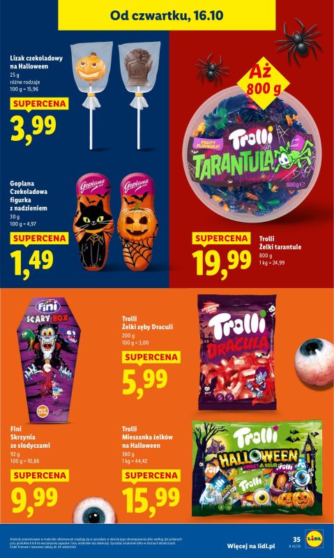 Lidl - gazetka promocyjna Oferta od czwartku od czwartku 16.10 do soboty 18.10 - strona 39