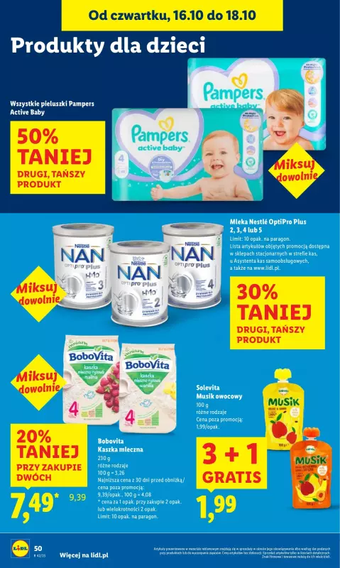 Lidl - gazetka promocyjna Oferta od czwartku od czwartku 16.10 do soboty 18.10 - strona 54