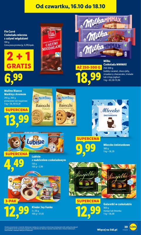 Lidl - gazetka promocyjna Oferta od czwartku od czwartku 16.10 do soboty 18.10 - strona 43