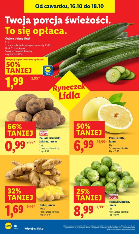 Lidl - gazetka promocyjna Oferta od czwartku od czwartku 16.10 do soboty 18.10 - strona 22