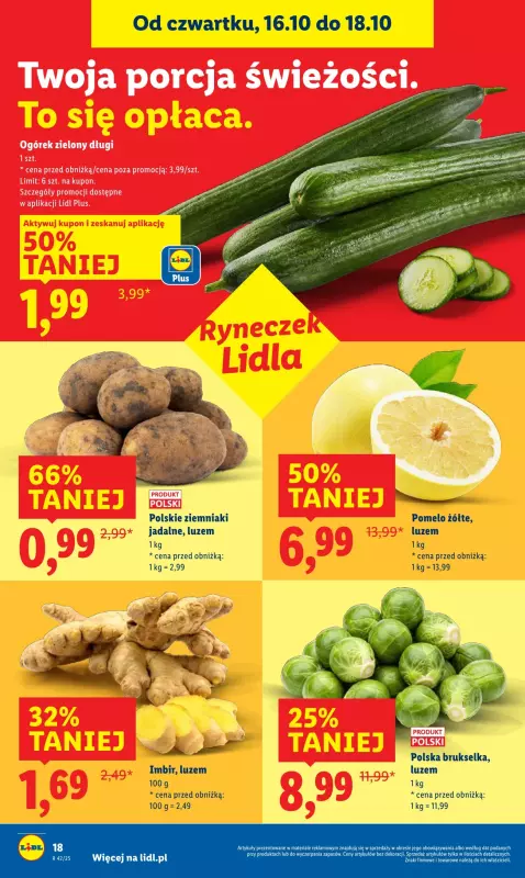 Lidl - gazetka promocyjna Oferta od czwartku od czwartku 16.10 do soboty 18.10 - strona 22